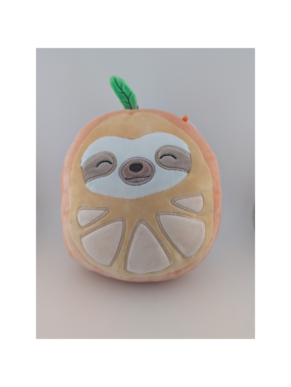Simon The Orange Sloth Squishmallow 8" Plush 8 Inch